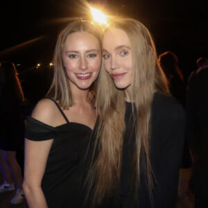 Elizabeth Shamblin Hannah with her daughter Grace